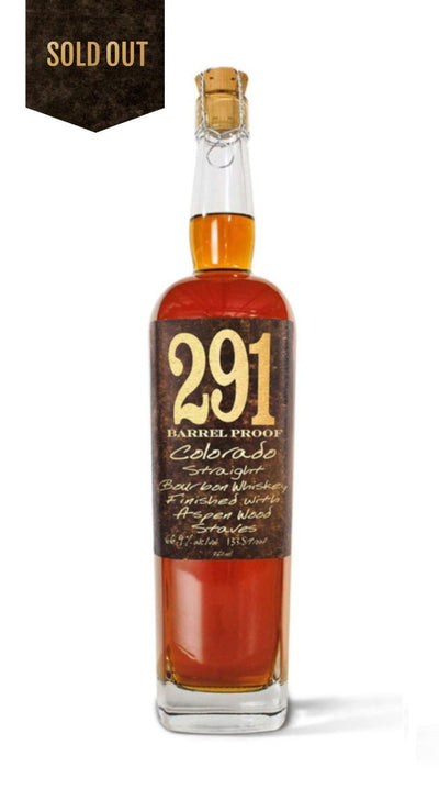 291 COLORADO STRAIGHT BOURBON WHISKEY BARREL PROOF - Main Street Liquor