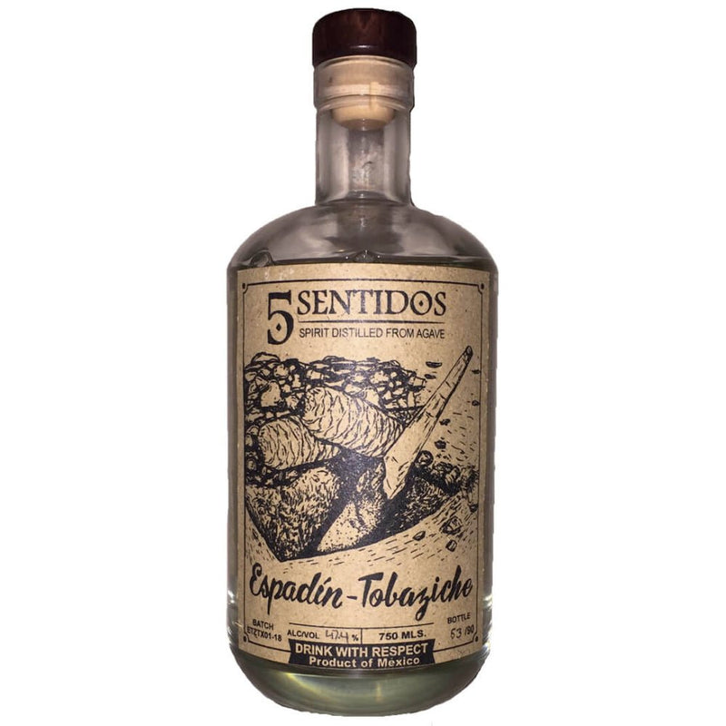 5 Sentidos Espadín Tobaziche Mezcal - Main Street Liquor