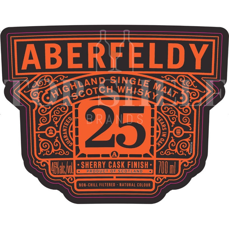 Aberfeldy 25 Year Old Sherry Cask Finish