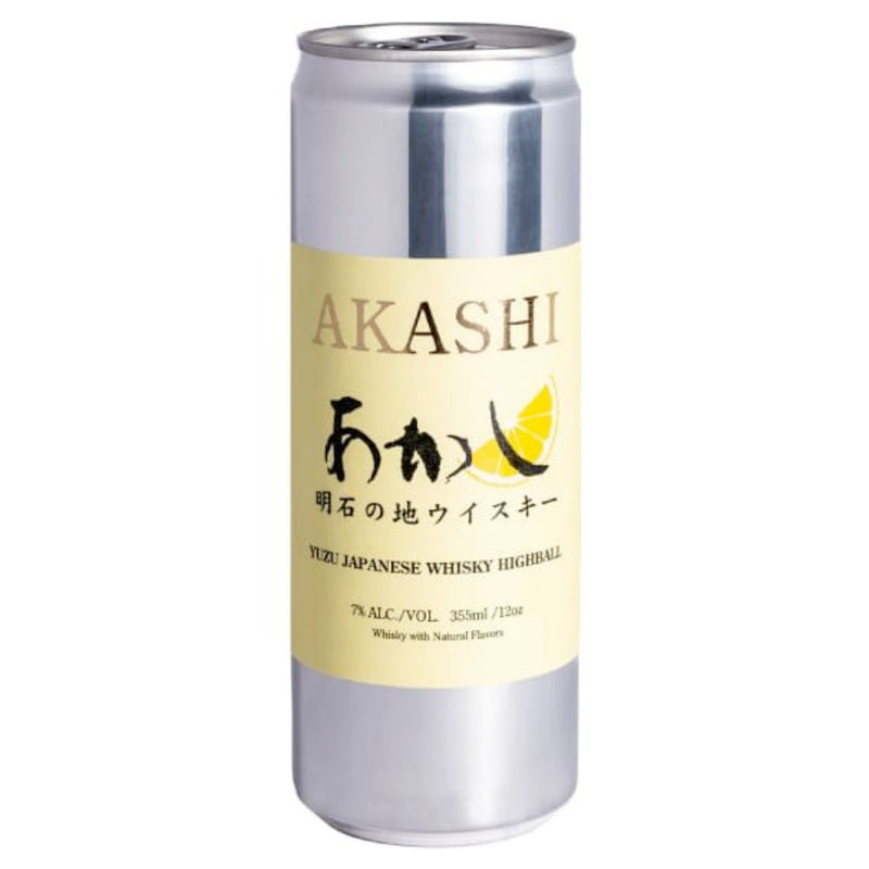 Akashi Yuzu Japanese Whisky Highball 4pk