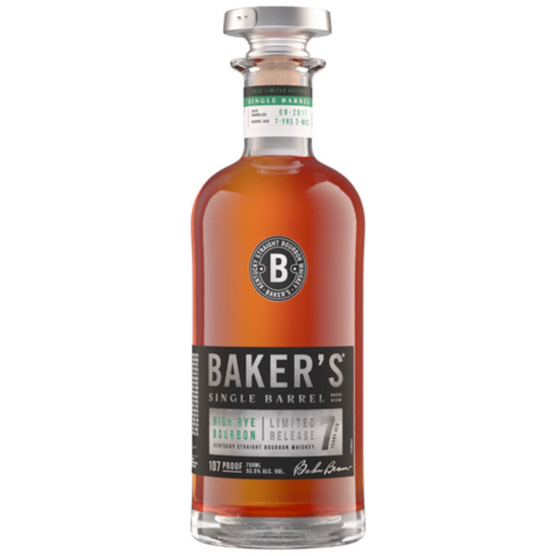 Baker’s 7 Year Old Single Barrel High Rye Bourbon