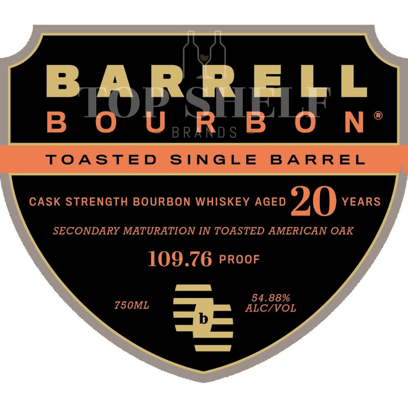 Barrell Bourbon 20 Year Old Toasted Single Barrel Bourbon
