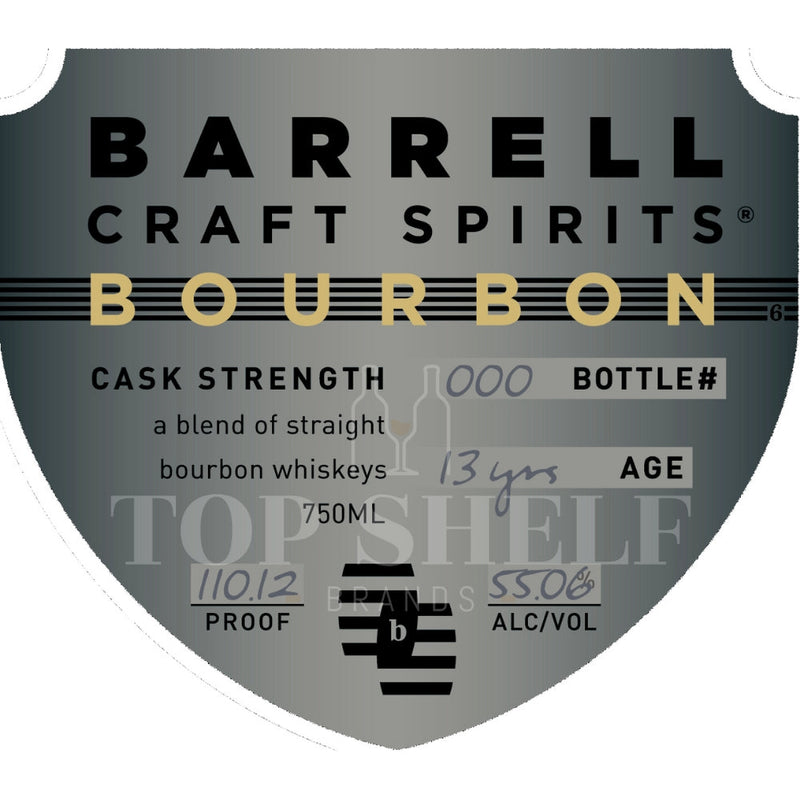 Barrell Craft Spirits Cask Strength 13 Year Old Bourbon