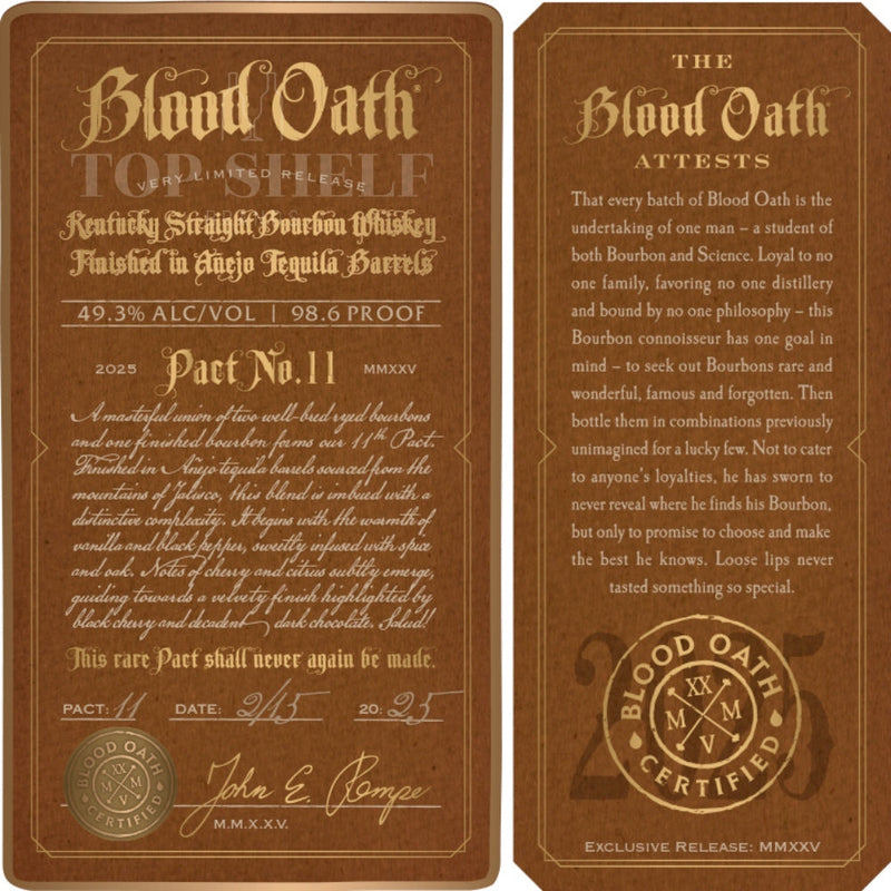 Blood Oath Pact No. 11