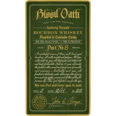 Blood Oath Pact No. 8