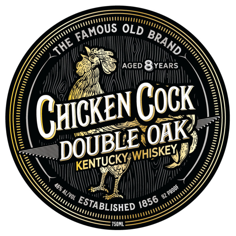 Chicken Cock 8 Year Old Double Oak Kentucky Whiskey