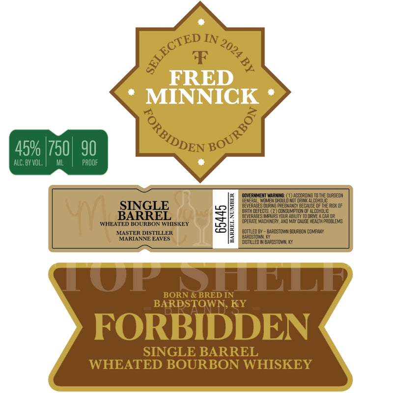 Forbidden Bourbon Selected By Fred Minnick