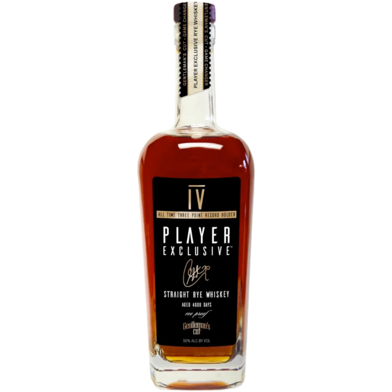 Gentleman’s Cut Player Exclusive IV Rye Whiskey By Steph Curry