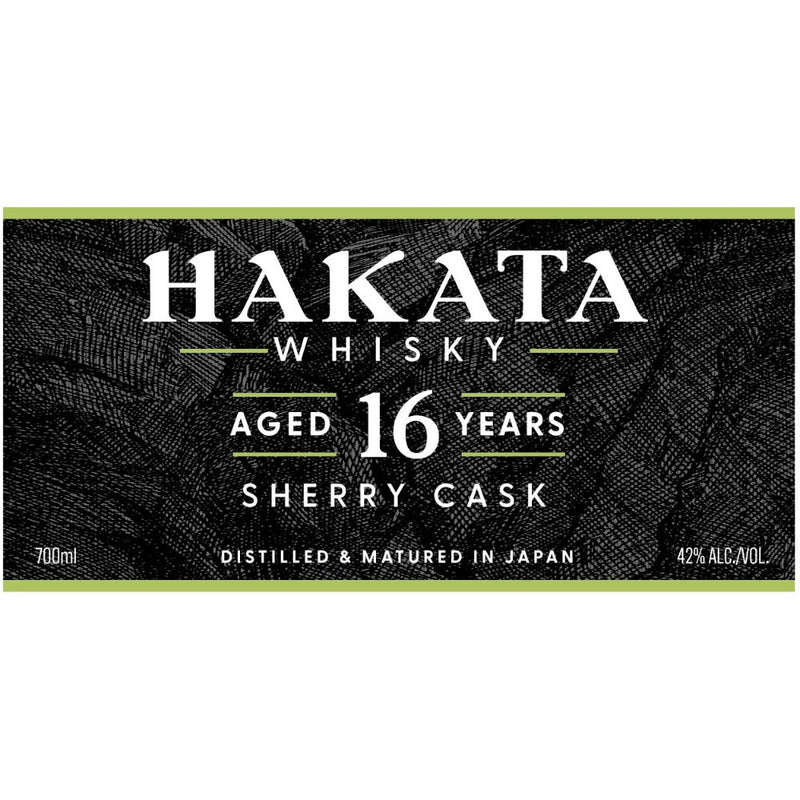 Hakata Whisky 16 Year Old Sherry Cask