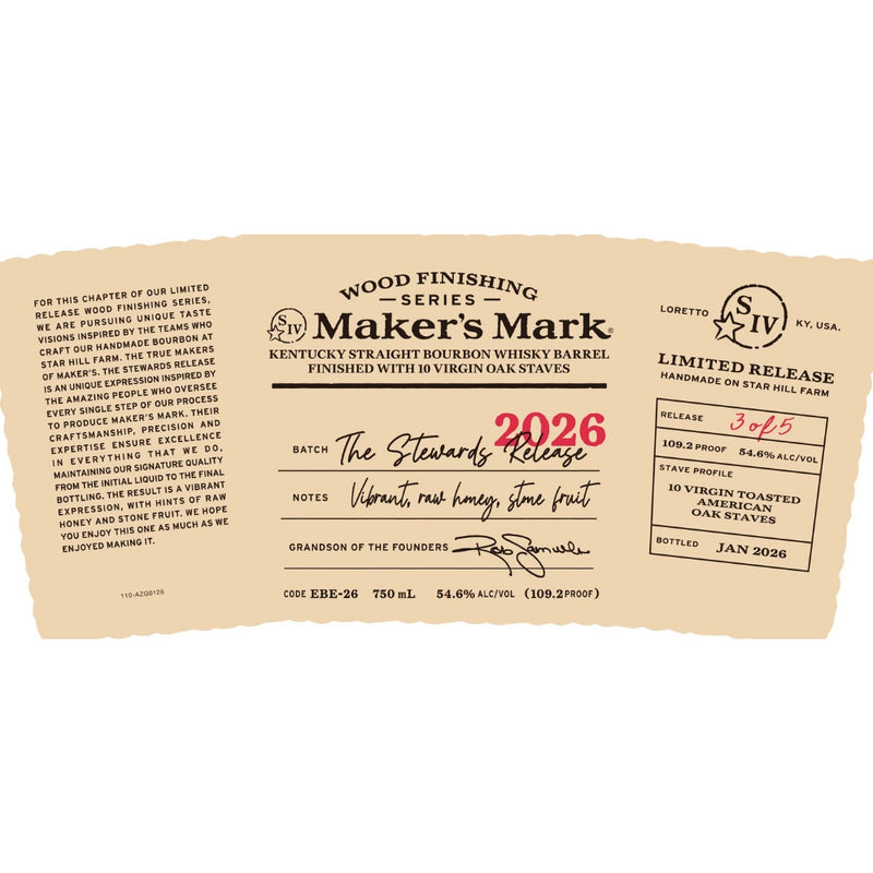 Maker’s Mark The Stewards Release Wood Finishing Series 2026