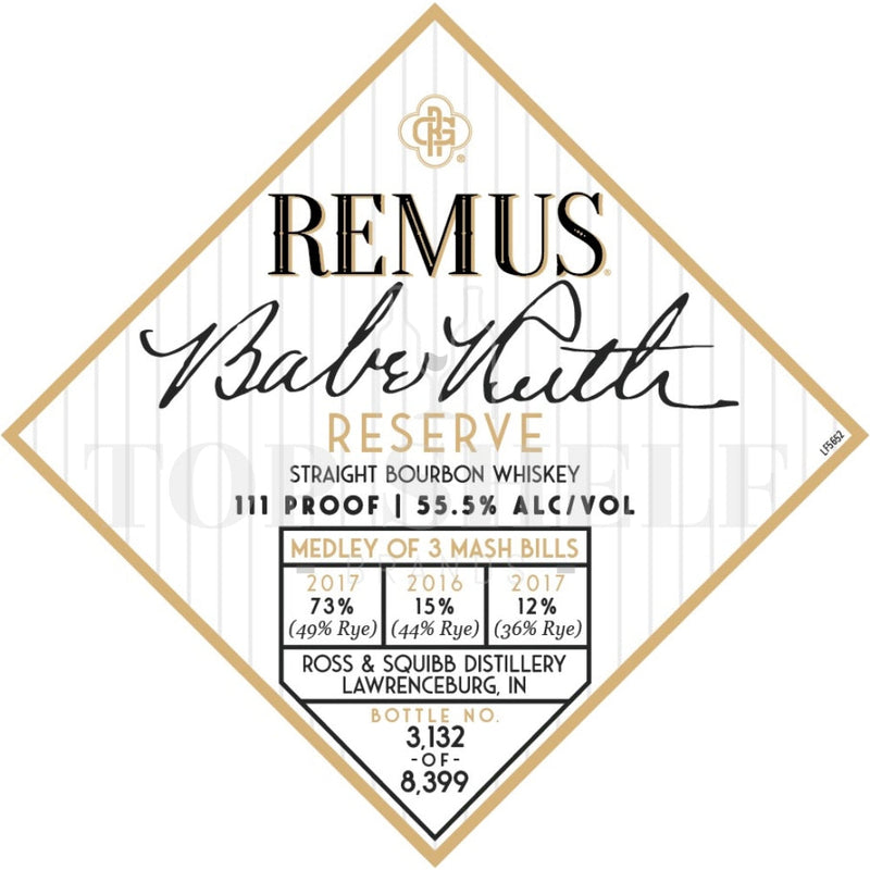 Remus Babe Ruth Reserve Batch 2
