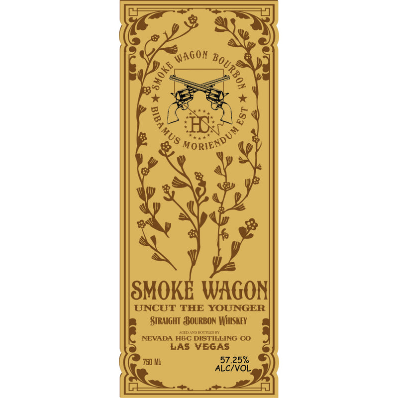 Smoke Wagon Uncut The Younger Straight Bourbon