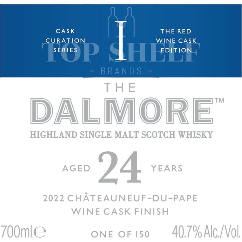 The Dalmore 24 Year Old 2022 Châteauneuf-de-Pape Wine Cask Finish