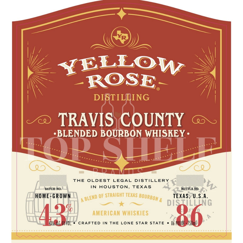 Yellow Rose Travis County Blended Bourbon