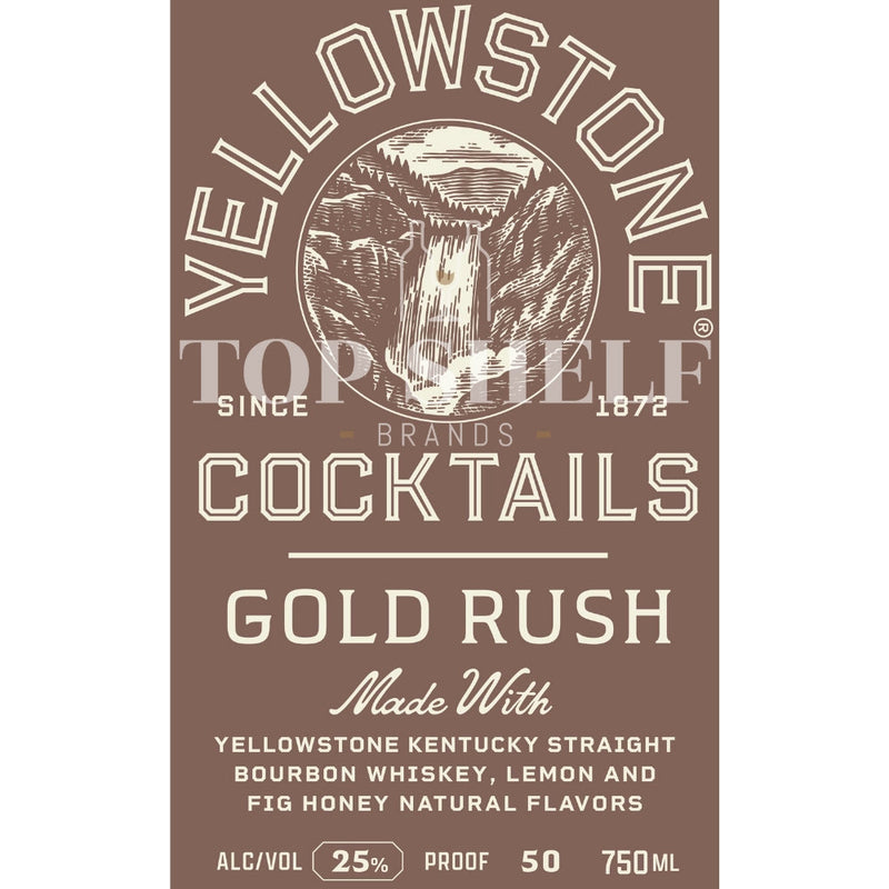 Yellowstone Cocktails Gold Rush