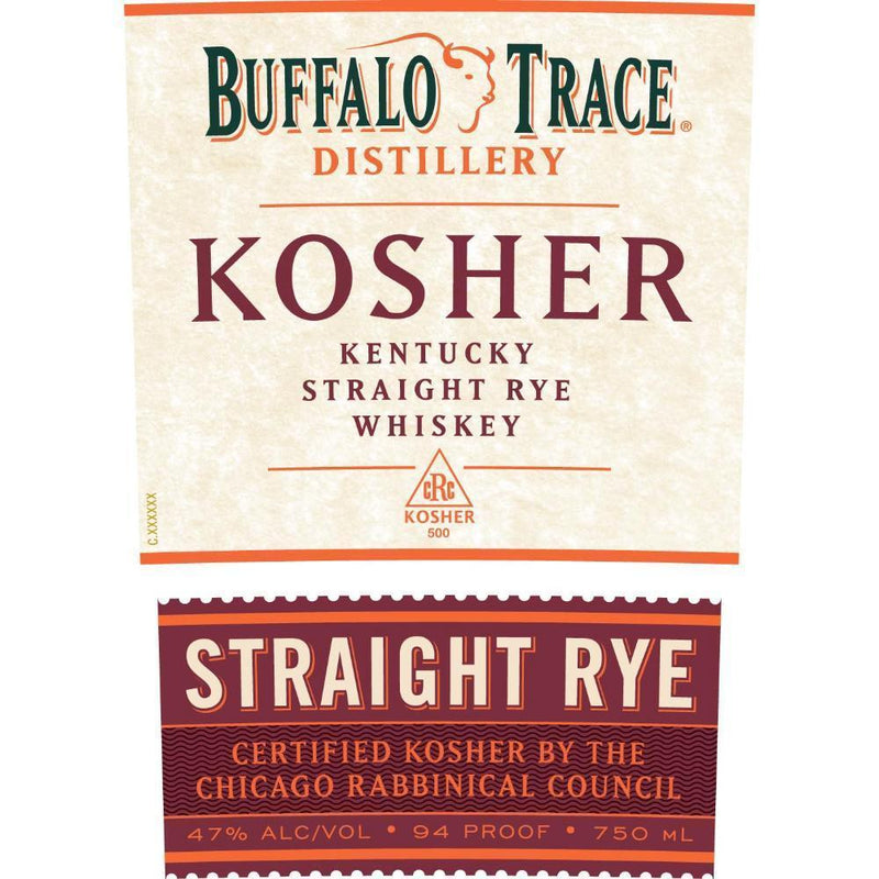 Buy Buffalo Trace Kosher Straight Rye Whiskey online from the best online liquor store in the USA.