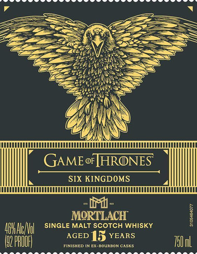 Buy Game Of Thrones Six Kingdoms Mortlach 15 Year Old online from the best online liquor store in the USA.