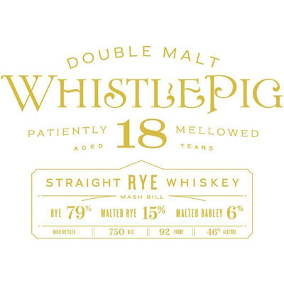 Buy WhistlePig 18 Year Old Double Malt online from the best online liquor store in the USA.