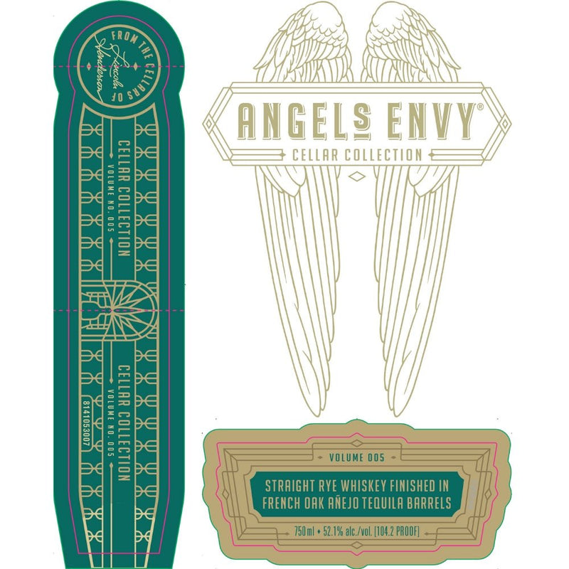 Angel’s Envy Cellar Collection Volume 5 Straight Rye - Main Street Liquor