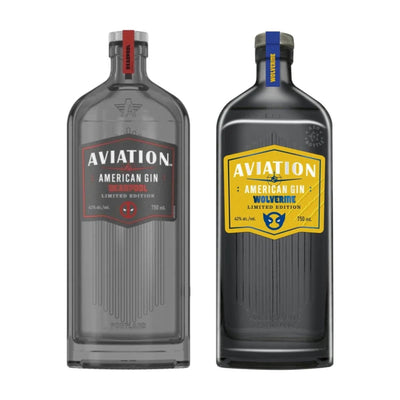 Aviation Deadpool X Wolverine Limited Edition Gin Combo Pack (2x750 ml) - Main Street Liquor