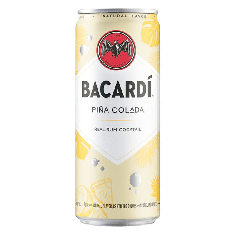 Bacardí Piña Colada Rum Cocktail 4pk - Main Street Liquor