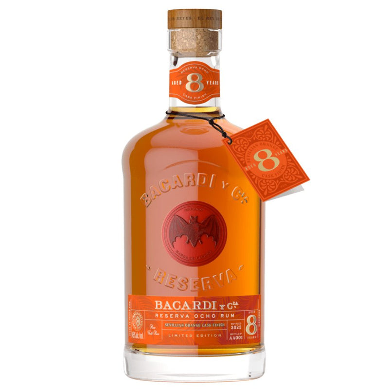 BACARDÍ Reserva Ocho Sevillian Orange Cask Finish - Main Street Liquor