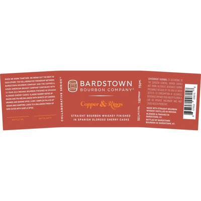 Bardstown Bourbon Copper & Kings Spanish Oloroso 2 - Main Street Liquor