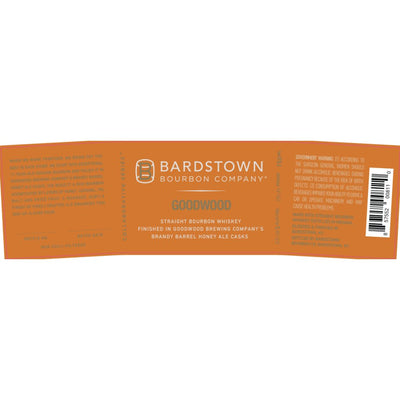 Bardstown Bourbon Goodwood Honey Ale Finish 2 - Main Street Liquor