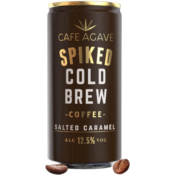 Cafe Agave Spiked Cold Brew Coffee Salted Caramel | 4 Pack - Main Street Liquor