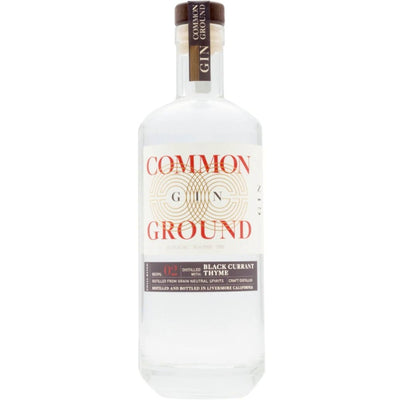 Common Ground Gin Recipe 02 - Black Currant and Thyme - Main Street Liquor