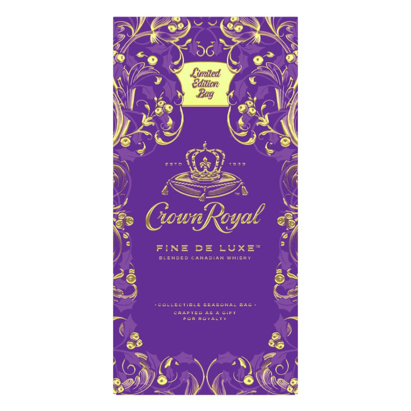 Crown Royal Fine De Luxe Limited Edition Holiday Bag - Main Street Liquor
