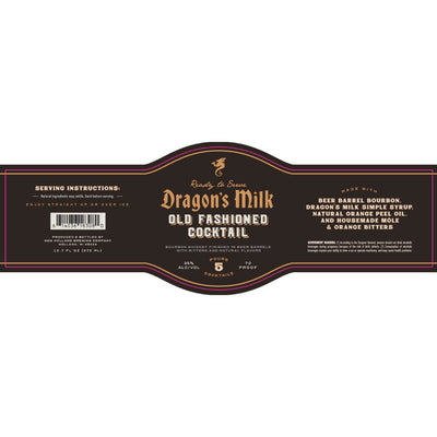 Dragon’s Milk Old Fashioned Cocktail - Main Street Liquor