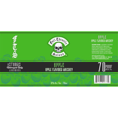 Full Throttle Saloon Apple Flavored Whiskey - Main Street Liquor