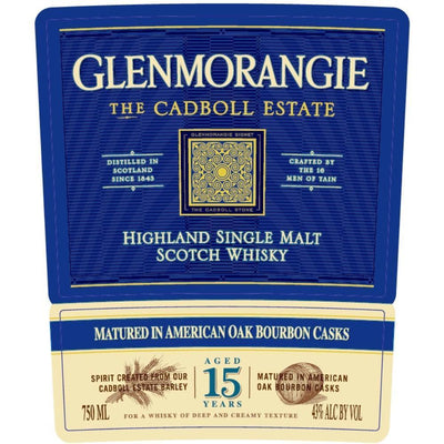 Glenmorangie The Cadboll Estate 15 Year Old - Main Street Liquor