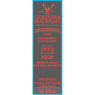 Gordon & Macphail Tomintoul Distillery 48 Year Old Single Malt Scotch - Main Street Liquor
