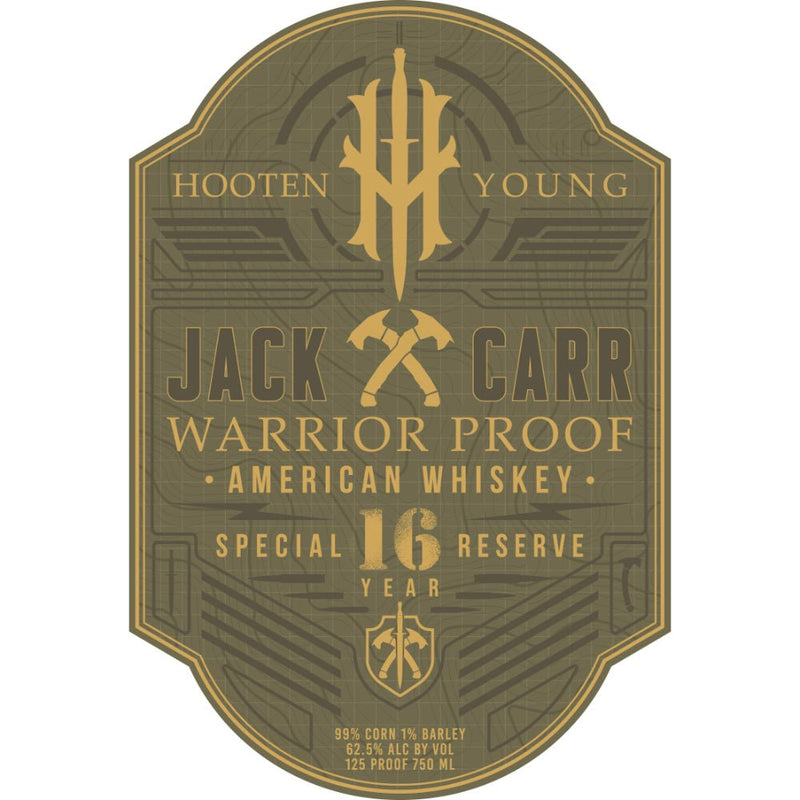 Hooten Young Jack Carr 16 Year Old Special Reserve Warrior Proof American Whiskey - Main Street Liquor