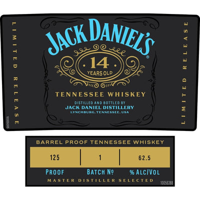 Jack Daniel’s 14 Year Old Tennessee Whiskey - Main Street Liquor