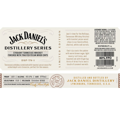 Jack Daniel’s Distillery Series No. 10 - Main Street Liquor