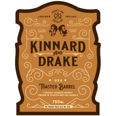 Kinnard and Drake Toasted Barrel Bourbon - Main Street Liquor