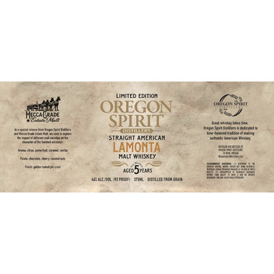 Oregon Spirit Distillers Lamonta Straight Malt Whiskey - Main Street Liquor