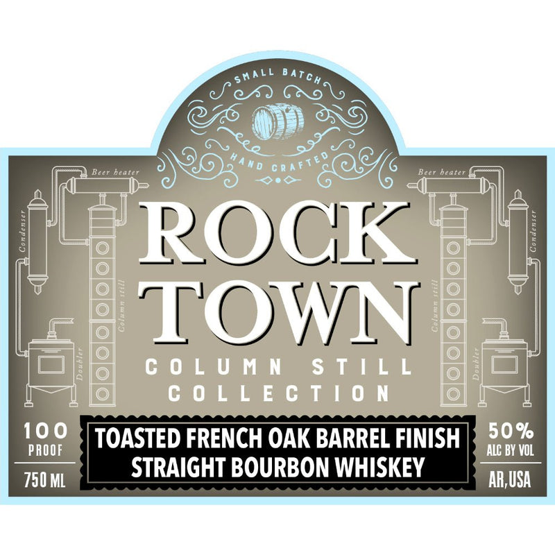 Rock Town Column Still Collection Toasted French Oak Finish Straight Bourbon - Main Street Liquor