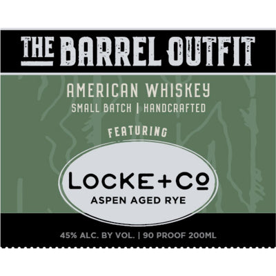The Barrel Outfit American Whiskey: Locke & Co. Aspen Rye - Main Street Liquor