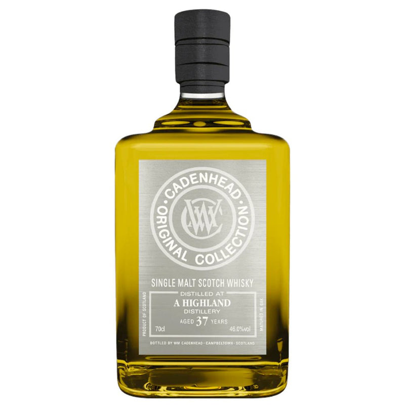 WM Cadenhead A Highland Distillery 37 Year Old - Main Street Liquor